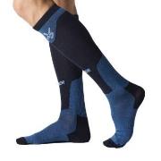 Seger Strumpor Alpine Advanced Light Wool Compression Marin/Blå Strl 4...