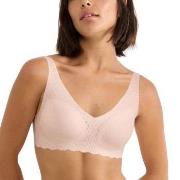 Sloggi BH ZERO Feel Bliss Soft Bra Ljusrosa XL+ Dam