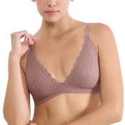 Sloggi BH ZERO Feel Bliss Push-Up Bra Brun XL+ Dam