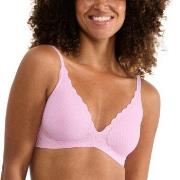 Sloggi BH ZERO Feel Bliss Push-Up Bra Rosa S+ Dam