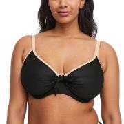 Swegmark Bahamas Bikini Underwire Bra Svart m Beige B 85 Dam