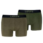 Levis Kalsonger 2P Men Optical Illussion Boxer Brief Khaki bomull XX-L...