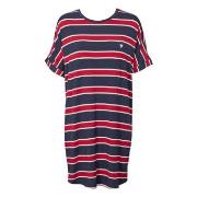 Missya Softness Modal Stripe Big Shirt Flerfärgad modal Large Dam