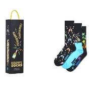 Happy socks Strumpor 3P Celebration Socks Gift Box Flerfärgad bomull S...