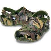 Crocs Classic Camo Clog Kids Grön/Brun ej Spec US C11 (EU 28-29) Barn