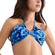 Triumph Midnight Swim Bandeau Blå Mönstrad C 40 Dam