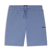 BOSS Waffle Nightwear Shorts Himmelsblå X-Large Herr