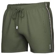 BOSS Badbyxor Iconic Swimshorts Grön polyester Medium Herr
