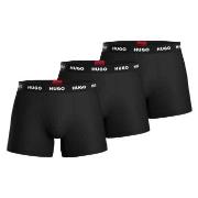 HUGO Kalsonger 3P Triplet Boxer Brief Svart/Vit bomull XX-Large Herr