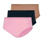 adidas Trosor 3P Sport Active Light Flex Hipsters Svart/Rosa X-Large D...