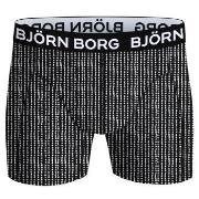 Björn Borg Kalsonger Cotton Boxer Svart bomull Large Herr