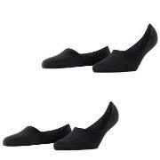 Burlington Strumpor 2P Everyday Women Invisibles Svart Strl 39/40 Dam