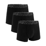 Under Armour 3P Performance Cotton Solid 3in Boxers Svart X-Large Herr