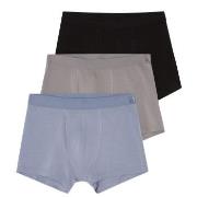 Bread and Boxers Boxer Briefs Kalsonger 3P Svart/Blå ekologisk bomull ...