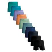 Muchachomalo Kalsonger 10P Solid Cotton Boxers Blandad Färg bomull Med...