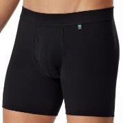 Schiesser Kalsonger Long Life Cotton Cyclist Boxer Svart bomull Large ...