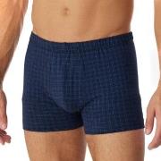 Schiesser Kalsonger Cotton Casuals Boxer Brief Mörkblå bomull 4XL Herr