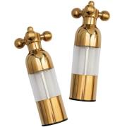 Vargen & Thor - Axia salt- & pepparkvarn 18 cm 2-pack guld