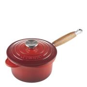 Le Creuset - Signature Kastrull Trähandtag 1,8 L Cerise