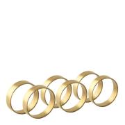 Broste Copenhagen - Servettring Ring 6-pack Mässing