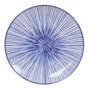 Tokyo Design Studio - Nippon Blue Assiett 16 cm Lines