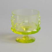 Vintage - SÅLD "Paukkurauta" Glas på Fot 8 st