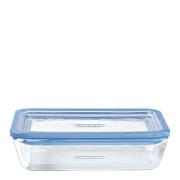 Pyrex - Zero Plastic Ugnsform med Lock 1,5 L Klar