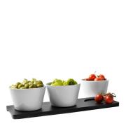 Modern House - Daily Use Tapasfat 36x12,5 cm Vit/Svart