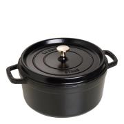 Staub - Gryta 5,2 L rund Svart