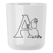 RIG-TIG - Moomin ABC Mugg 20 cl A Vit