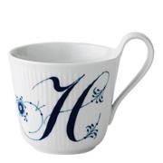 Royal Copenhagen - Blue Fluted Pl Alphabet Mugg 33 cl H