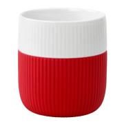 Royal Copenhagen - Fluted Contrast Mugg 33 cl Crimson