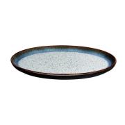 Denby - Halo Oval Bricka 18,5x 27 cm Grå/Svart