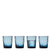 Lyngby Glas - Vienna Vattenglas 30 cl 4-pack Blå