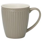 GreenGate - Everyday Alice mugg 40 cl warm grey