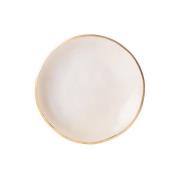 Heirol - Heirol x Nosse Tallrik 19 cm Edge Ivory Gold