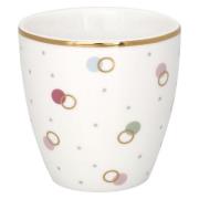 GreenGate - Kylie Lattemugg Liten 13 cl White