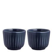 Kähler - Hammershøi Äggkopp 5 cm 2-Pack Indigo