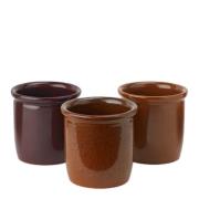 Knabstrup Keramik - Syltkrukor 0,3L 3-Pack