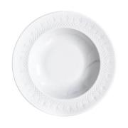 Frederik Bagger - Crispy Porcelain Djup Tallrik 22,5 cm Vit