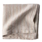 Tell Me More - Bordsduk Linne 175x175 cm Hazelnut Stripe