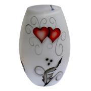 Nybro Crystal - Crystal Ink Vas 20 cm Heart