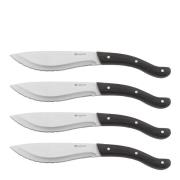 Legnoart - Tomahawk Steakkniv 4-pack Pakkaträ mörk