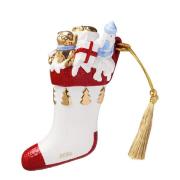 Villeroy & Boch - Christmas Classic julgranspynt julstrumpa 10 cm vit