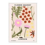 Poster & Frame - NKTN poster 30x40 cm flower market london