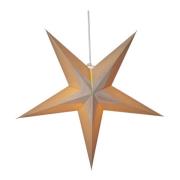 Star Trading - Diva julstjärna i papper 60 cm beige