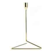 Born in Sweden - Puzzle Ljusstake 26 cm Guld