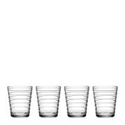 iittala - Aino Aalto Glas 22 cl 4-pack Klar