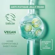 Garnier Anti-Fatigue Hyaluronic Acid and Icy Cucumber Cryo Jelly Face ...