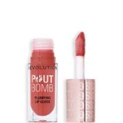Makeup Revolution Pout Bomb Plumping Gloss Jelly 4.5ml (Various Shades...